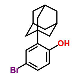 2-(1-金刚烷基)-4-溴苯酚图片