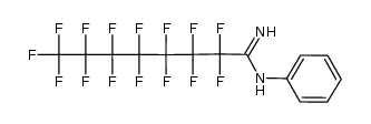 N-phenyl-perfluoro-n-octylamidine结构式