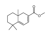 methyl 1,5,6,7,8,8a-hexahydro-5,5,8a-trimethylnaphthalene-2-carboxylate Structure