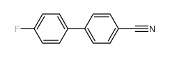 4-(4-氟苯基)苯腈结构式