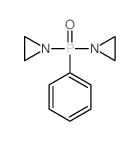 Aziridine,1,1'-(phenylphosphinylidene)bis- (9CI) Structure