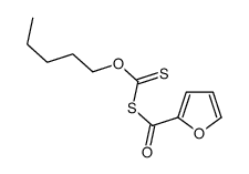 O-pentyl furan-2-carbonylsulfanylmethanethioate Structure