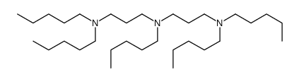 N'-[3-(dipentylamino)propyl]-N,N,N'-tripentylpropane-1,3-diamine结构式