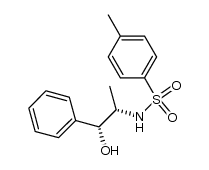 (1R,2S)-[N-(4-methylphenyl)sulfonyl]norephedrine Structure