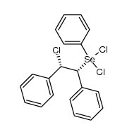 dichloro((1R,2S)-2-chloro-1,2-diphenylethyl)(phenyl)-l4-selane Structure