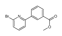 3-(6-溴-吡啶-2-基)-苯甲酸甲酯结构式