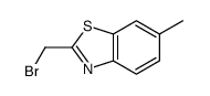 2-(BROMOMETHYL)-6-METHYLBENZOTHIAZOLE结构式
