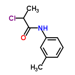 2-Chloro-N-(3-methylphenyl)propanamide Structure