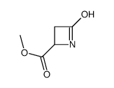 2-Azetidinecarboxylic acid, 4-oxo-, methyl ester (9CI) structure