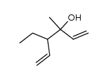 4-ethyl-3-methyl-1,5-hexadien-3-ol Structure