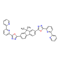 Bpy-FOXD , 2,7-Bis[2-(2,2'-bipyridine-6-yl)-1,3,4-oxadiazo-5-y picture