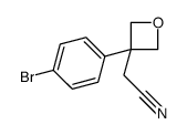 2-(3-(4-bromophenyl)oxetan-3-yl)acetonitrile图片