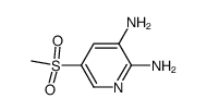 5-(methylsulfonyl)-2,3-pyridinediamine Structure
