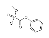 phenyl (chloro(methoxy)phosphoryl)formate结构式