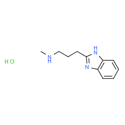 3-(1H-benzo[d]iMidazol-2-yl)-N-Methylpropan-1-aMine Structure