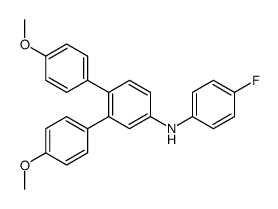 N-(4-fluorophenyl)-3,4-bis(4-methoxyphenyl)aniline Structure