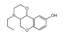 4-propyl-3,4a,5,10b-tetrahydro-2H-chromeno[4,3-b][1,4]oxazin-9-ol Structure