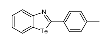 2-(4-methylphenyl)-1,3-benzotellurazole Structure