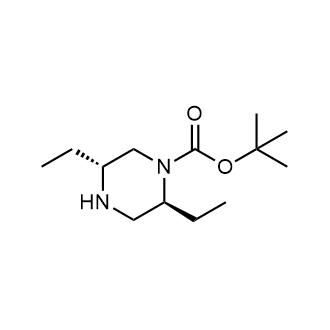 tert-Butyl (2S,5R)-2,5-diethylpiperazine-1-carboxylate picture