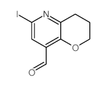 6-碘-3,4-二氢-2H-吡喃并[3,2-B] 吡啶-8-甲醛图片