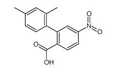 2-(2,4-dimethylphenyl)-4-nitrobenzoic acid结构式