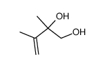 2,3-dimethyl-but-3-ene-1,2-diol结构式