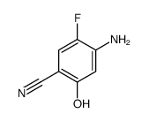 4-氨基-5-氟-2-羟基苄腈结构式