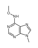 N-methoxy-9-methyl-9H-purin-6-amine结构式