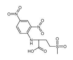 (2S)-2-(2,4-dinitroanilino)-4-methylsulfonylbutanoic acid Structure