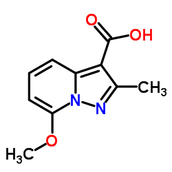 7-Methoxy-2-methylpyrazolo[1,5-a]pyridine-3-carboxylic acid Structure