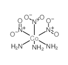 TRIAMMINETRINITROCOBALT(III)结构式