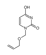 1-(prop-2-enoxymethyl)pyrimidine-2,4-dione Structure