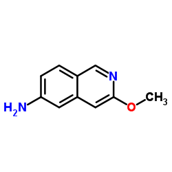 3-Methoxyisoquinolin-6-amine结构式