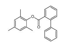 mesityl [1,1'-biphenyl]-2-carboxylate结构式