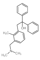 2-[3-(dimethylaminomethyl)-2-methyl-phenyl]-1,1-diphenyl-ethanol Structure