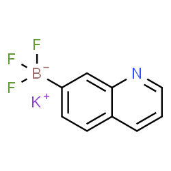 Potassium 7-quinolinetrifluoroborate Structure