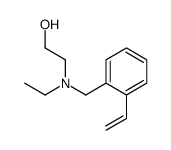 2-[(2-ethenylphenyl)methyl-ethylamino]ethanol Structure