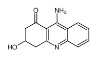 9-amino-3,4-dihydro-3-hydroxyacridin-1(2H)-one Structure