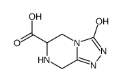 1,2,4-Triazolo[4,3-a]pyrazine-6-carboxylicacid,2,3,5,6,7,8-hexahydro-3-oxo-(9CI)结构式