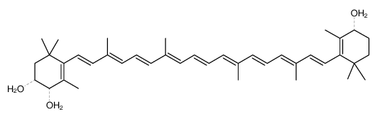 β,β-Caroten-3,4,4'-triol结构式