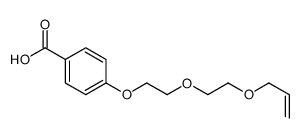 4-[2-(2-prop-2-enoxyethoxy)ethoxy]benzoic acid结构式