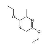 Pyrazine, 3,6-diethoxy-2,5-dihydro-2-methyl- (9CI)结构式