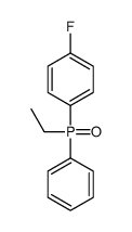 (4-fluorophenyl) ethyl phenylphosphine oxide结构式