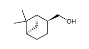 (1alpha,2beta,5alpha)-6,6-dimethylbicyclo[3.1.1]heptane-2-methanol structure