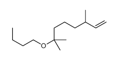 7-butoxy-3,7-dimethyloct-1-ene Structure