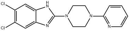 5,6-Dichloro-2-[4-(2-pyridinyl)-1-piperazinyl]-1H-benzimidazole picture