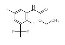 ethyl N-[2,5-difluoro-3-(trifluoromethyl)phenyl]carbamate Structure