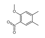 4,5-dimethyl-2-nitro-anisole Structure