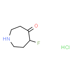 5-Fluoroazepan-4-One Hydrochloride Structure