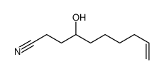 4-hydroxydec-9-enenitrile结构式